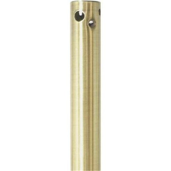 Maxim Maxim STR05006SBR-DC 6 in. Extension Stem Rod; Satin Brass STR05006SBR-DC